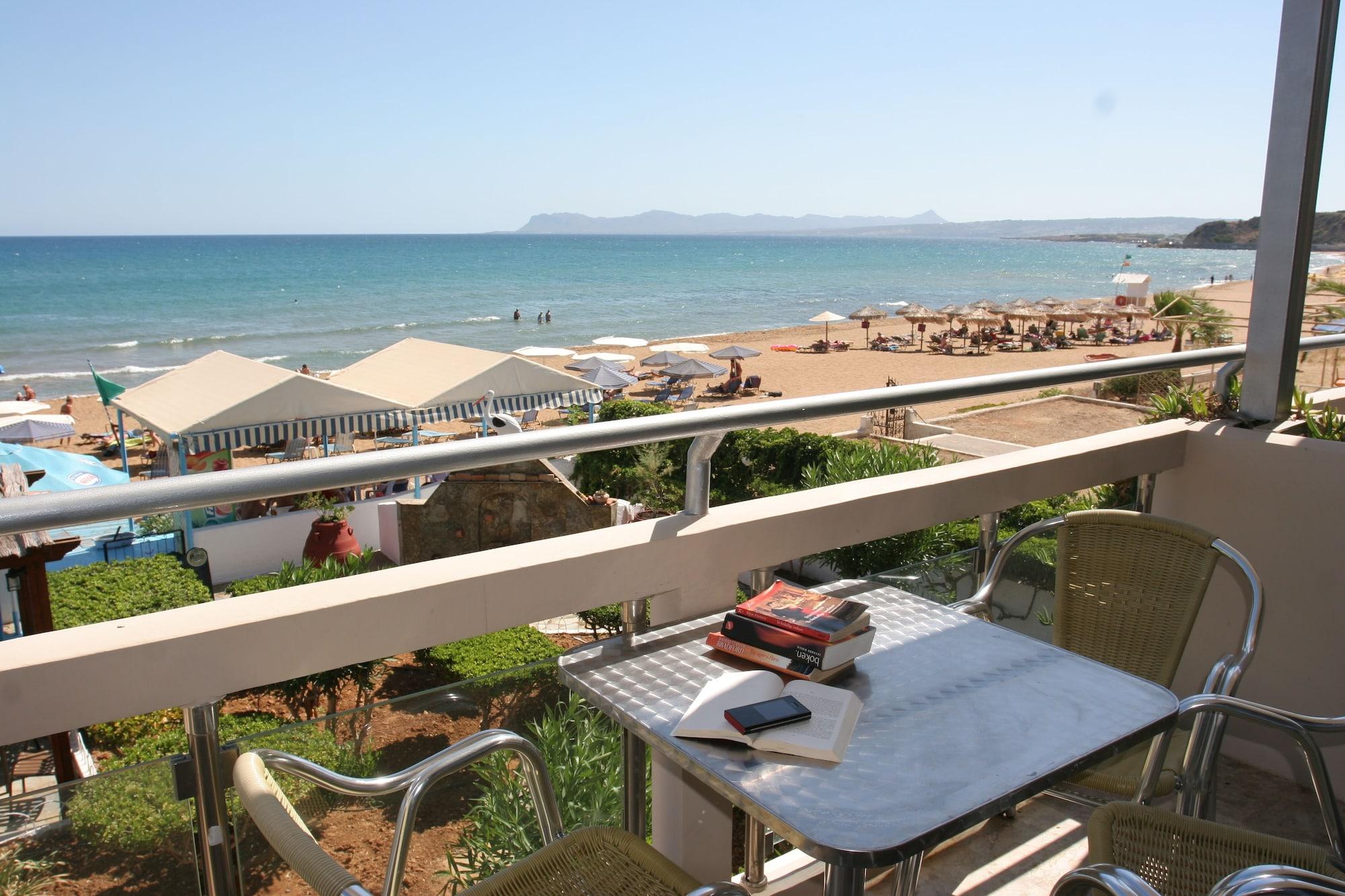 Lia Beachfront Apartments Stalos Exterior photo