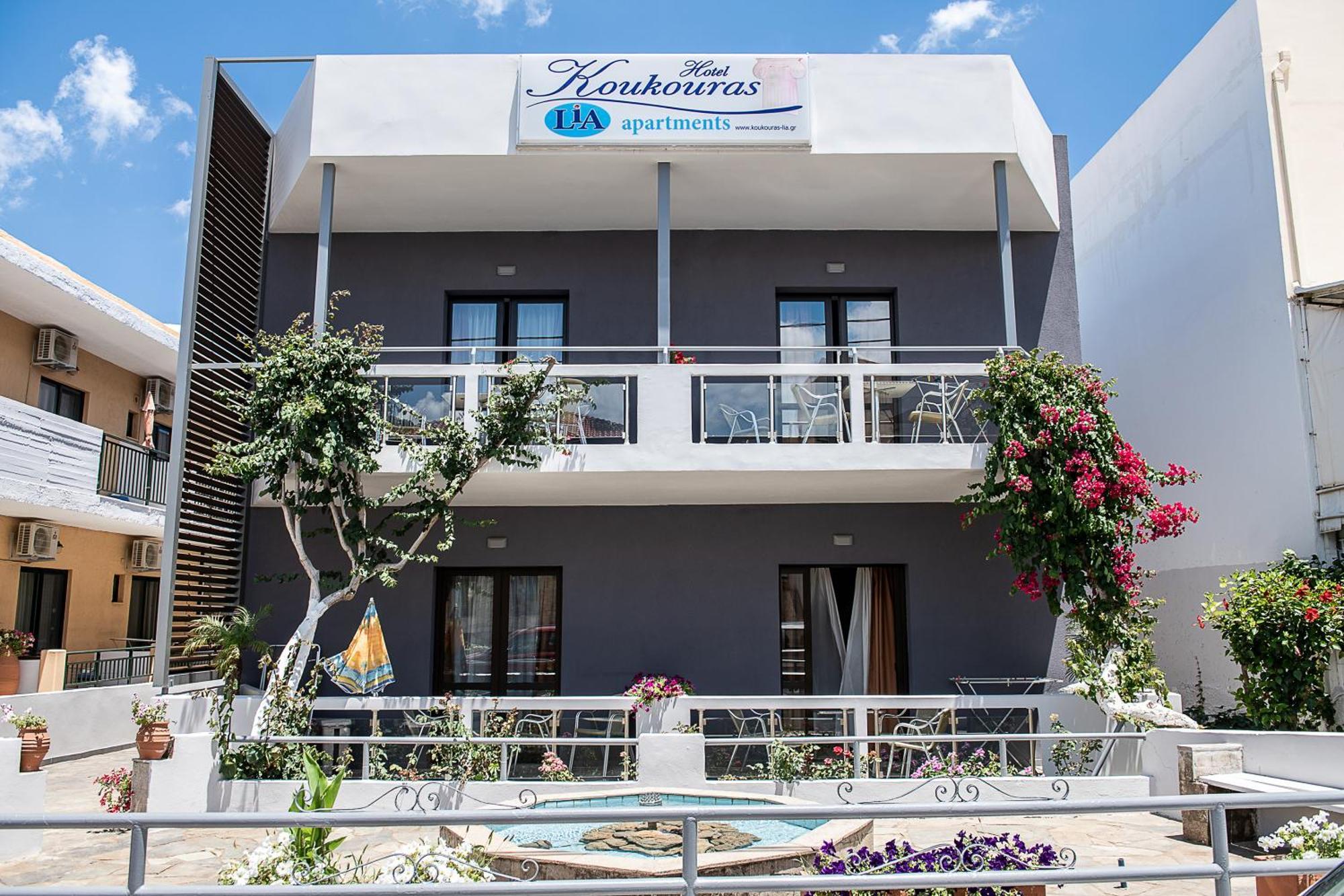 Lia Beachfront Apartments Stalos Exterior photo