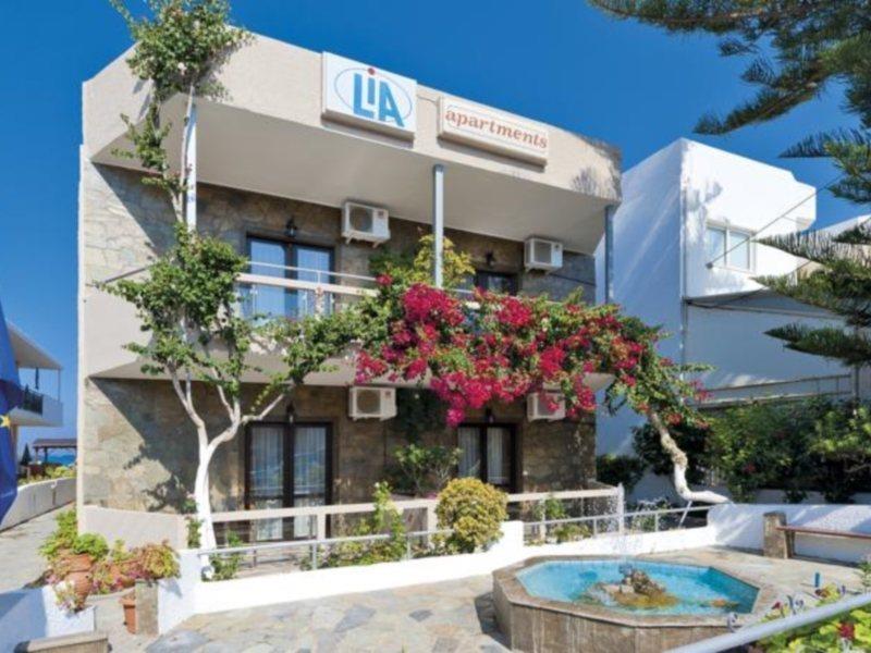 Lia Beachfront Apartments Stalos Exterior photo